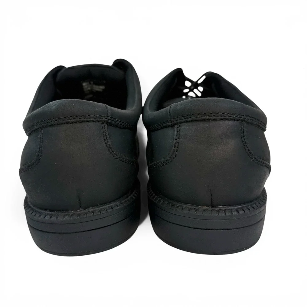 Dr Scholl's Cardoba Mens 13M‎ Black Leather Comfort Oxford Derby Lace Up Shoes